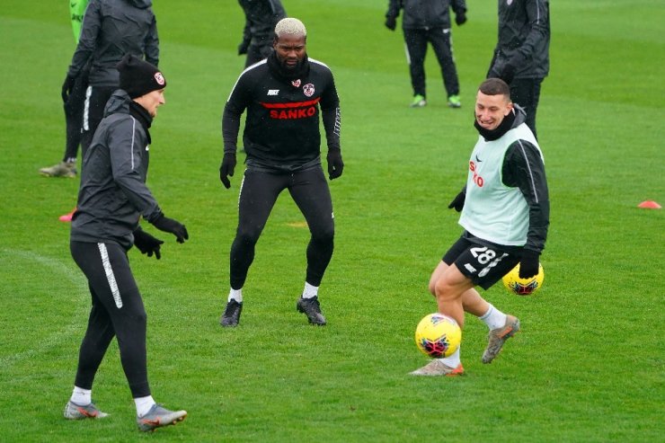 Gaziantep FK Ankaragücü maçına hazırlanıyor