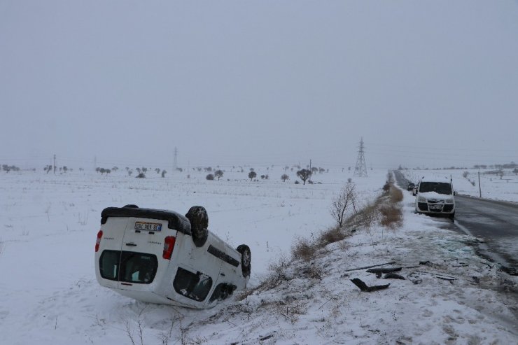 Kayseri’de otomobiller çarpıştı: 4 yaralı