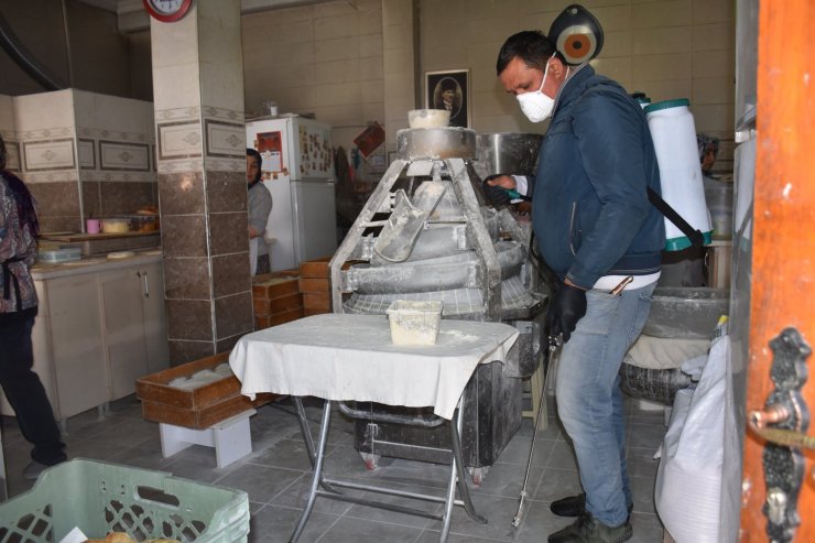 Nallıhan'da koronavirüse karşı önlem alındı