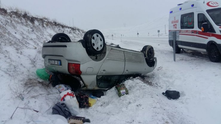 Trafik kazası, 7 yaralı
