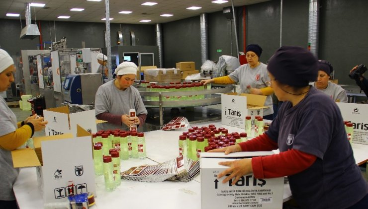 Tariş Kolonya Fabrikası tam kapasite üretime başladı
