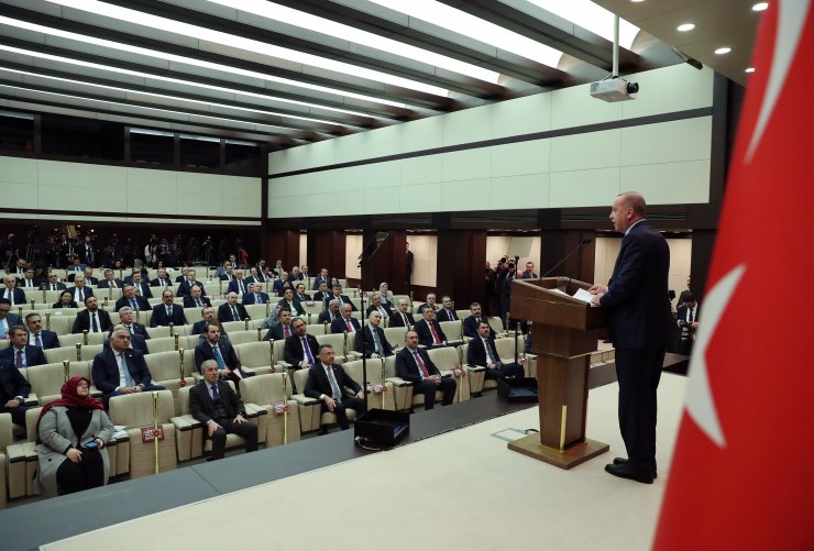 Erdoğan, Koronavirüsle Mücadele Eş Güdüm Toplantısı sonrası basın toplantısı düzenledi: (1)