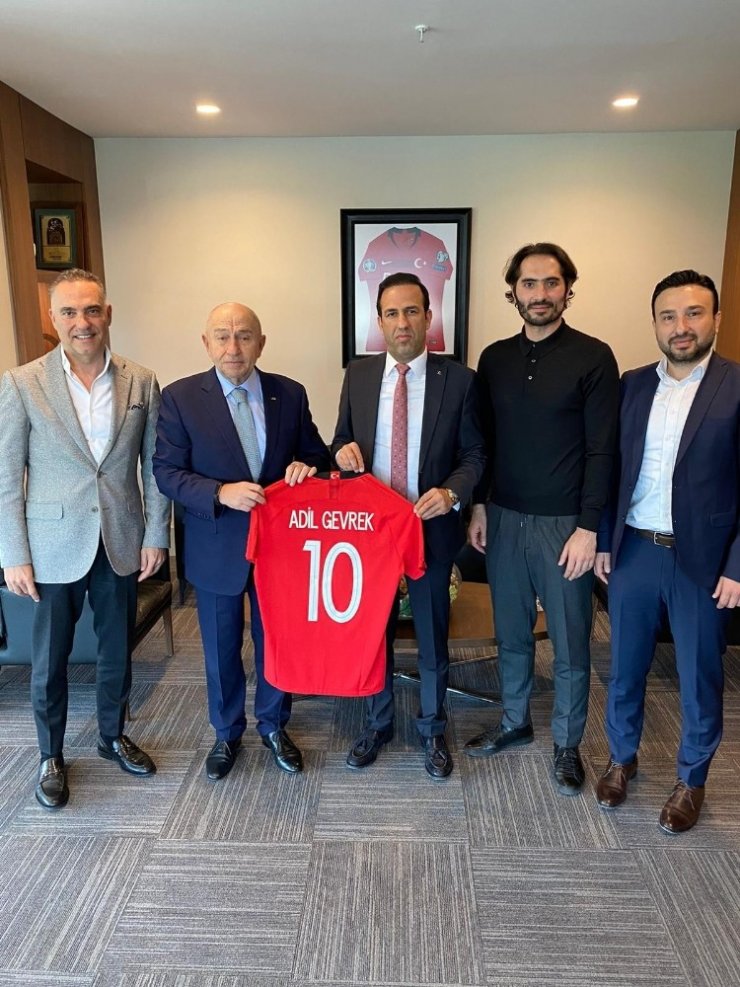 Yeni Malatyaspor’dan TFF Başkanı Özdemir’e ziyaret
