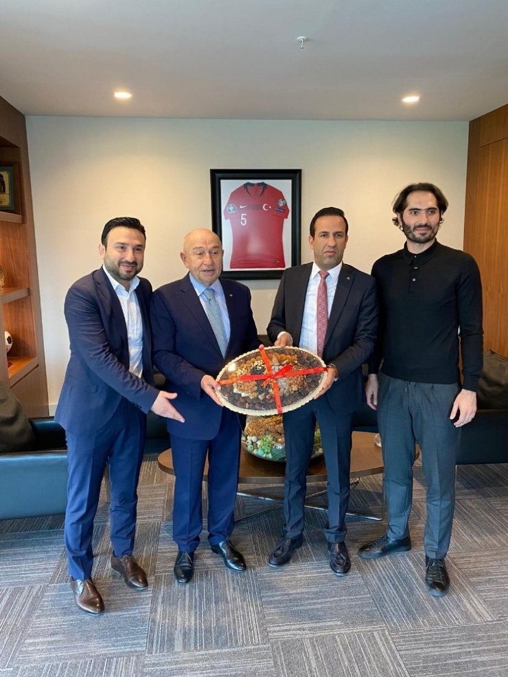 Yeni Malatyaspor’dan TFF Başkanı Özdemir’e ziyaret