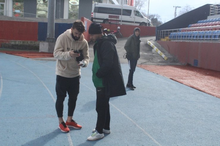 Zonguldak Kömürspor korona virüs nedeniyle antrenmana çıkmadı