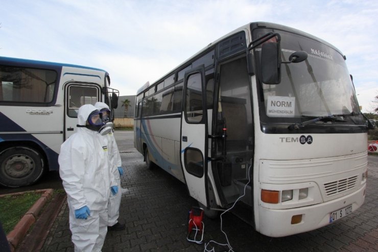 AOSB’de korono virüs önlemleri