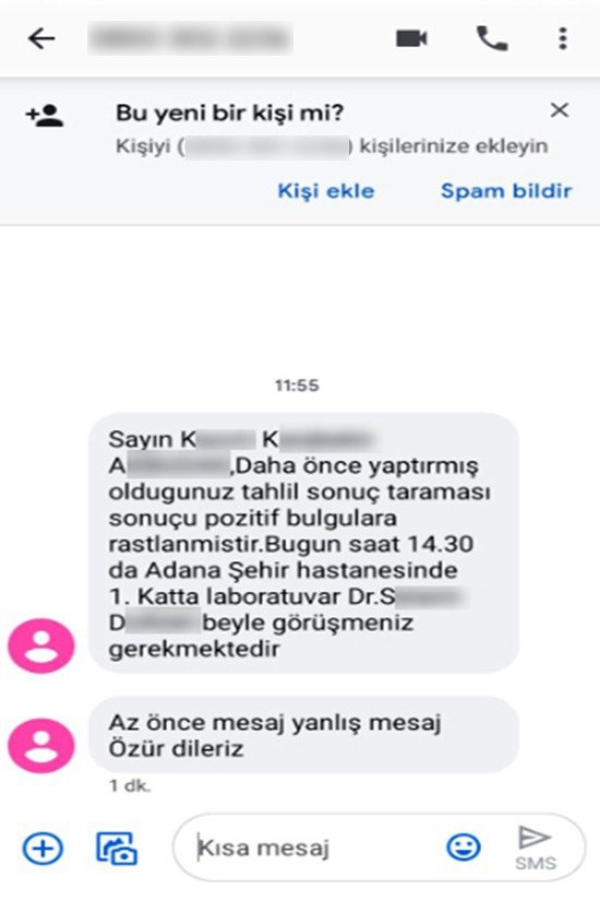 Asılsız "korona virüs" mesajı gönderen memur tutuklandı