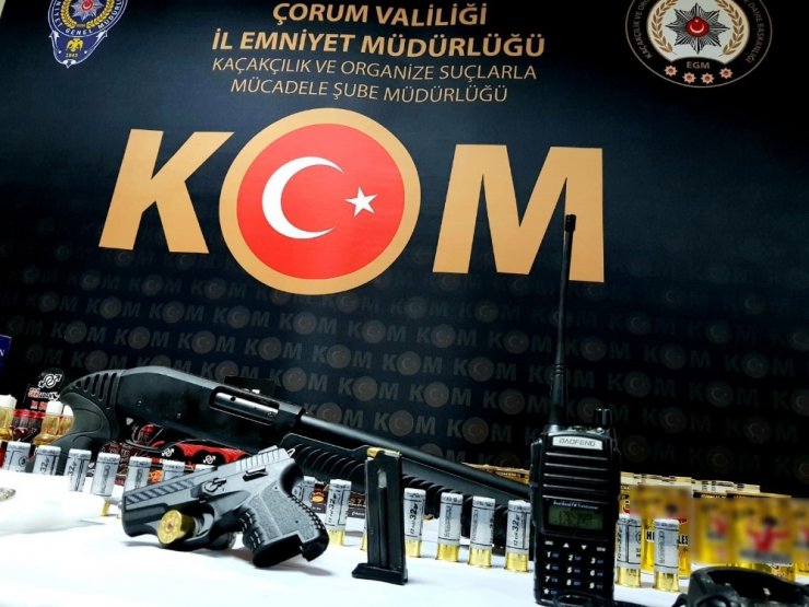 Çorum polisinden operasyon
