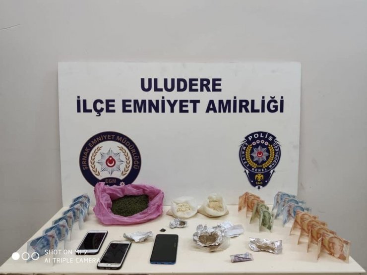 Şırnak'ta uyuşturucu operasyonunda yakalanan 2 şüpheli tutuklandı