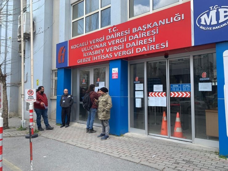 Vergi dairelerinde korona virüsüne interaktif önlem