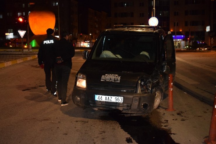Malatya’da trafik kazası: 2 yaralı