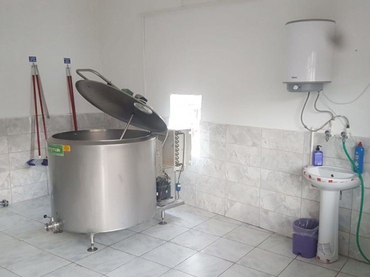 Soğutularak süt alımı çalışmaları sonuç verdi