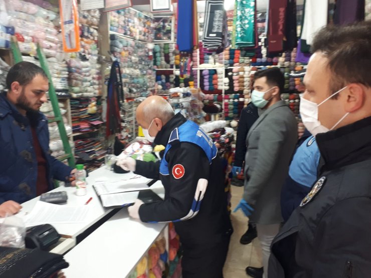 Suşehri'nde Kovid-19 tedbirleri