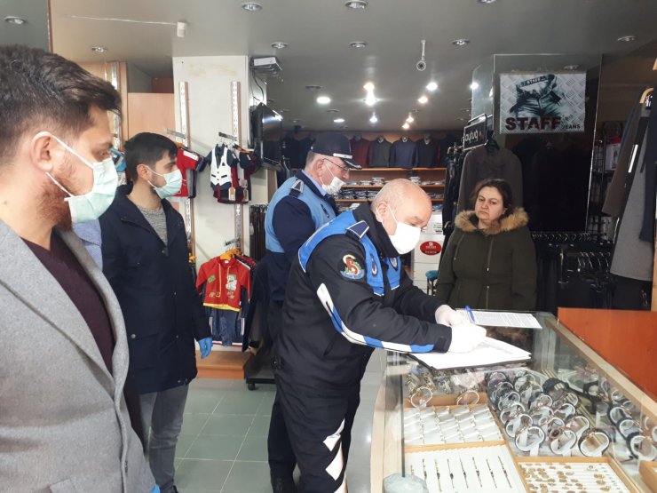 Suşehri'nde Kovid-19 tedbirleri