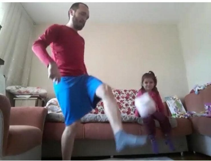 Zonguldaklı sporcular ’evde kal’ akımına destek verdi