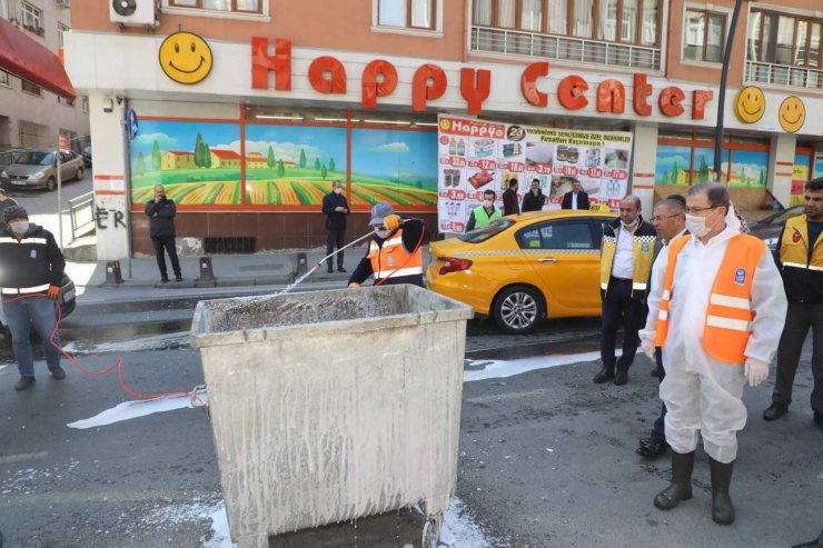 Eyüpsultan Belediye Başkanı Köken, temizlik seferberliğini denetledi