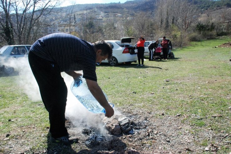 Mangal yasağına uymayanlara polisten uyarı