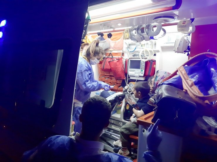 Fethiye’de köpeğe çarpan otomobil devrildi; 6 yaralı