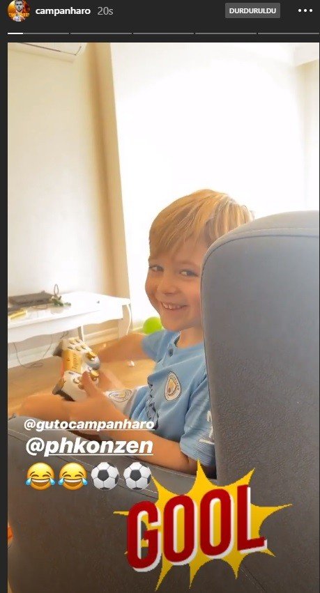 Campanharo’nun ailesi ’evde kal’ çağrısına uyuyor