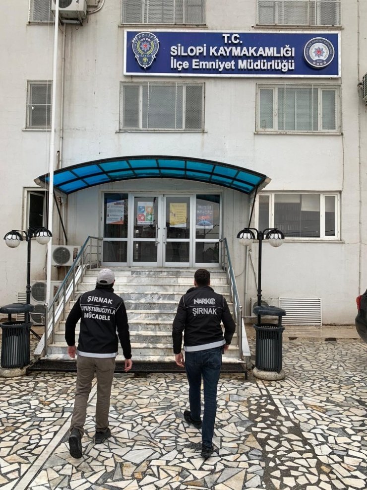 Silopi’de narkotik ekipleri, zehir tacirlerine göz açtırmıyor
