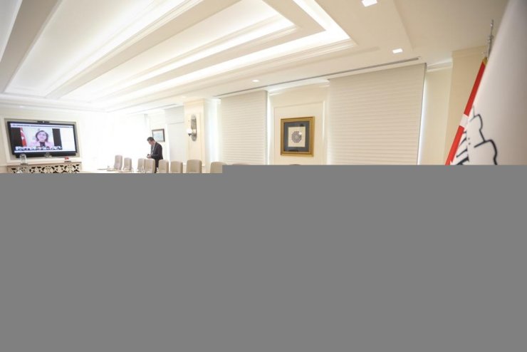 Türkiye Belediyeler Birliği Encümen Toplantısı telekonferansla gerçekleştirildi