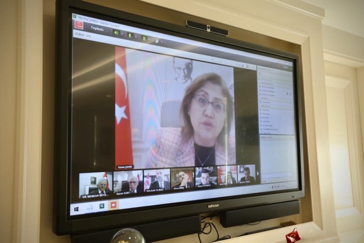 Türkiye Belediyeler Birliği Encümen Toplantısı telekonferansla gerçekleştirildi