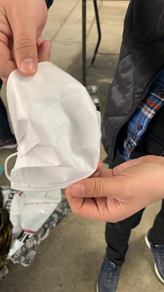 Van’da bin 500 adet gümrük kaçağı tıbbi maske ele geçirildi