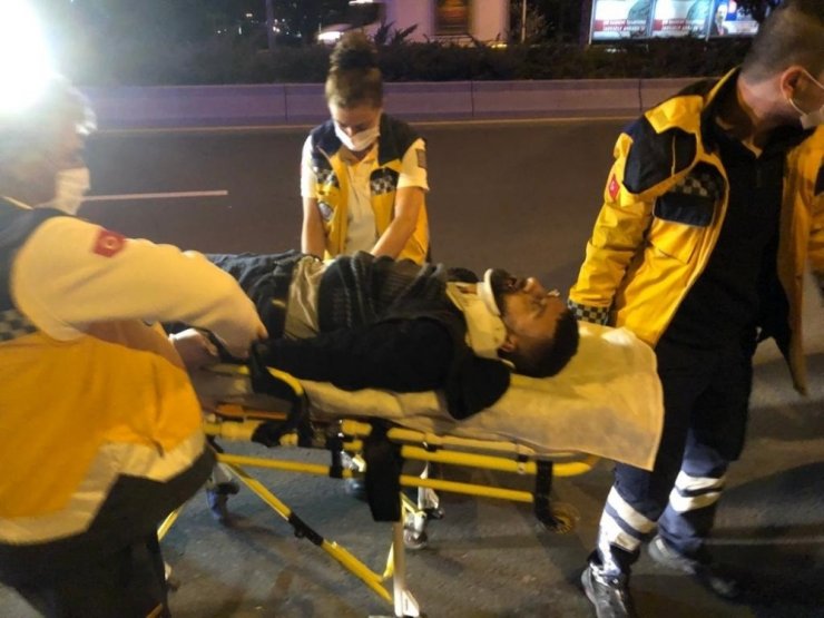 Başkent’te ehliyetsiz sürücü kaza yaptı: 2 yaralı