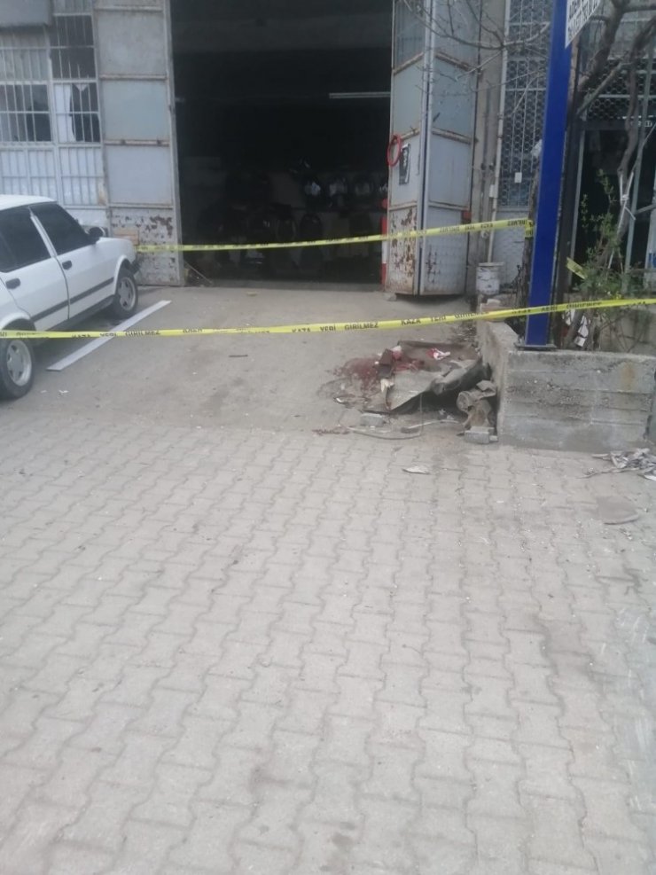 Sanayi sitesinde pompalı tüfekle saldırı: 1 yaralı