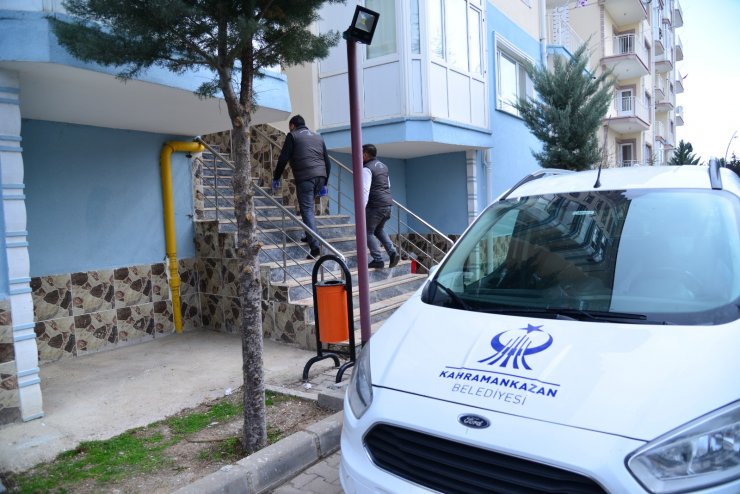 Kahramankazan'da 65 yaş ve üstü vatandaşların ihtiyaçları karşılanıyor