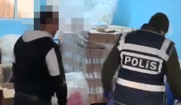Kocaeli’de bin 340 şişe sahte el dezenfektanı ele geçirildi: 2 gözaltı