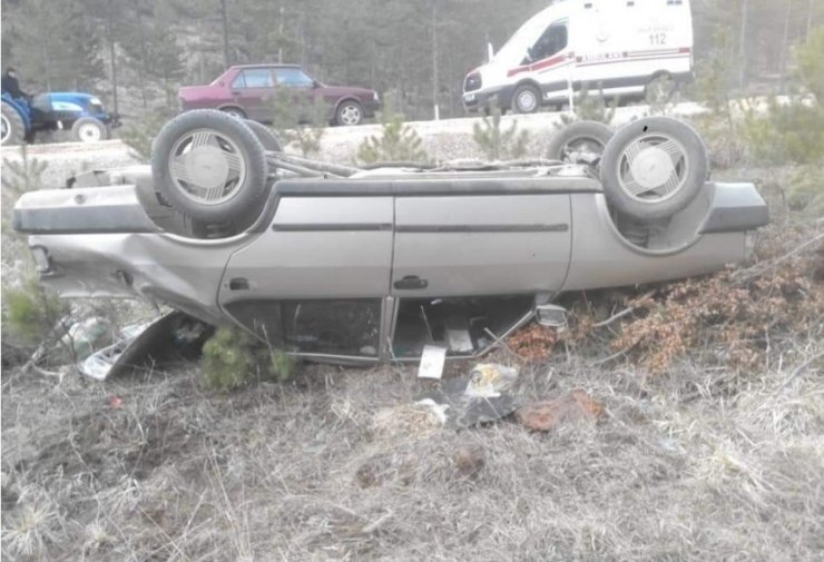 Tavşanlı’da trafik kazası: 3 yaralı