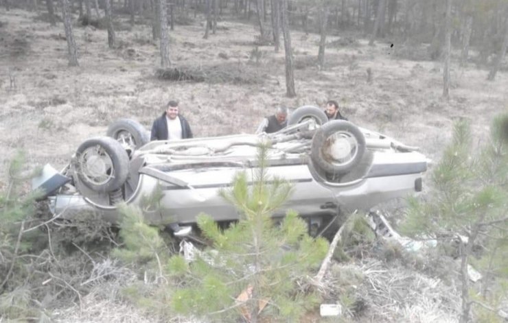 Tavşanlı’da trafik kazası: 3 yaralı