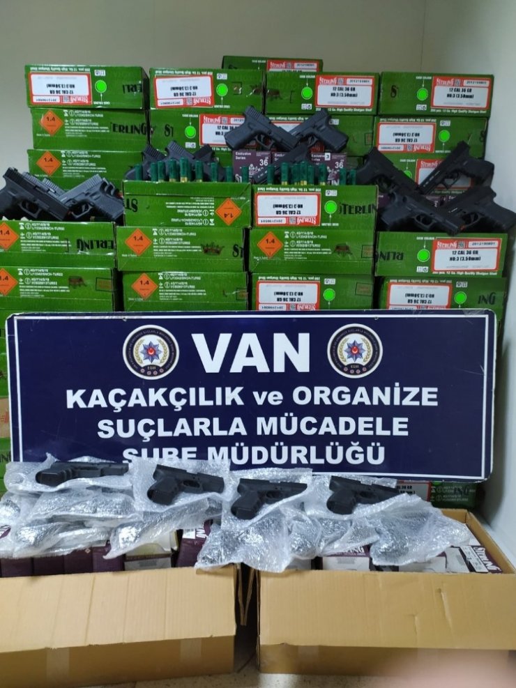 Van’da silah kaçakçılığı