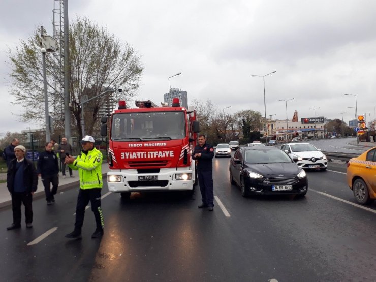 Bakırköy’de trafik kazası: 3 yaralı