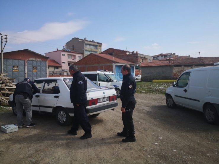 Çalınan otomobil bulundu