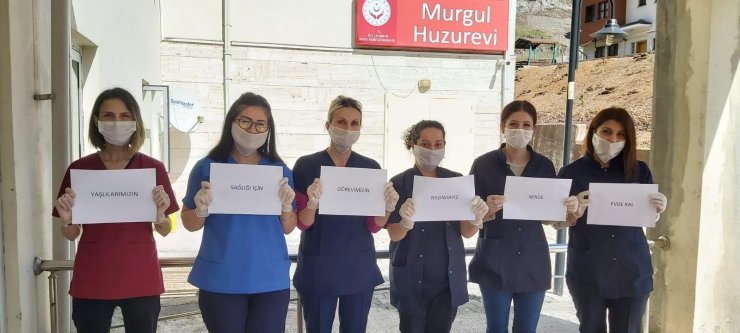 Huzurevlerinden "yaşlılarınız güvende, lütfen evde kalın" çağrısı