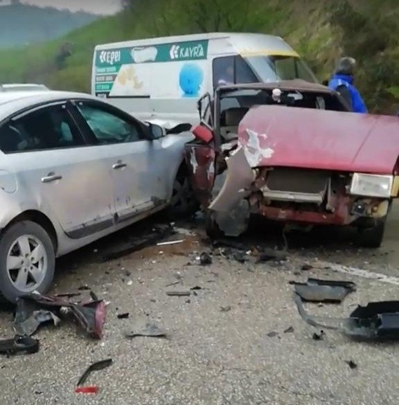 Ordu’da trafik kazası: 3 yaralı