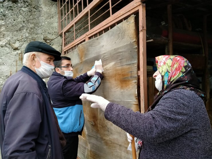Kızılcahamam'da Vefa Sosyal Destek Grubu yaşlılar için seferber oldu