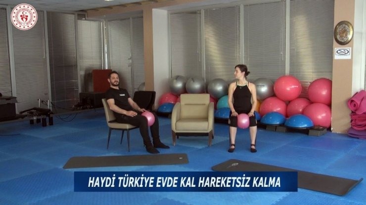 Manisa’da ‘uzaktan spor’ eğitimleri başladı