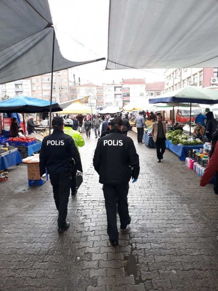 Polis "65 yaş" denetimi yaptı