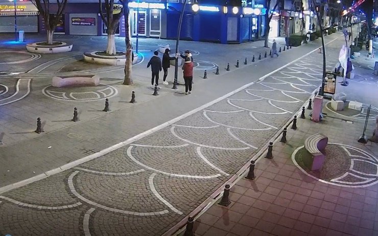 Dezenfektan hırsızları yakalandı