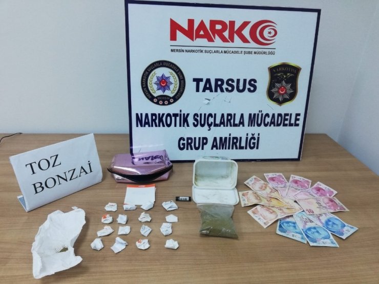 Tarsus’ta uyuşturucu operasyonu
