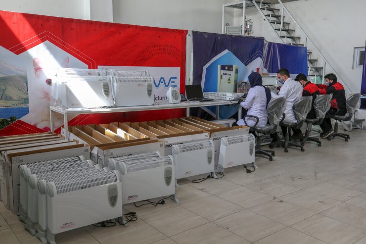 Van'da üretilen hava dezenfekte cihazına yoğun ilgi