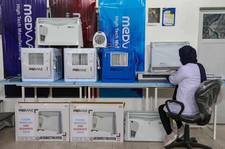 Van'da üretilen hava dezenfekte cihazına yoğun ilgi