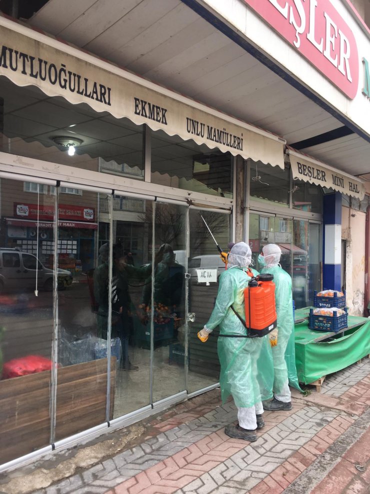 Ulaş'ta koronavirüs önlemleri