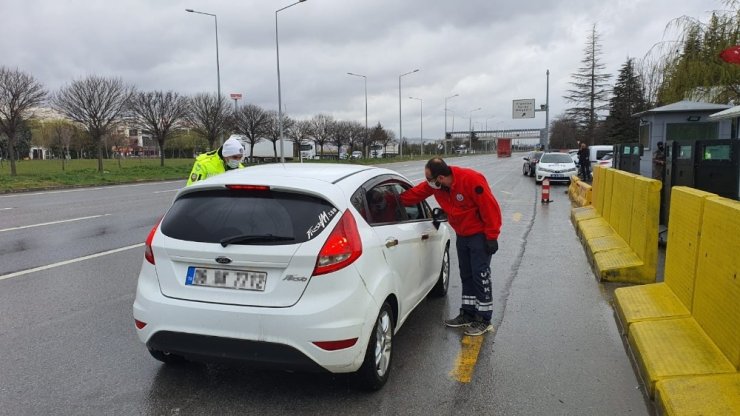 Sağlık ve polis ekiplerinden korona denetimi