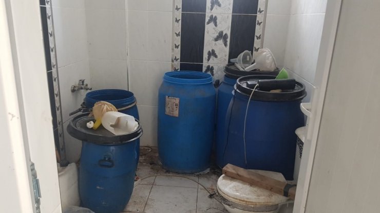 Adana’da kaçak içki operasyonu