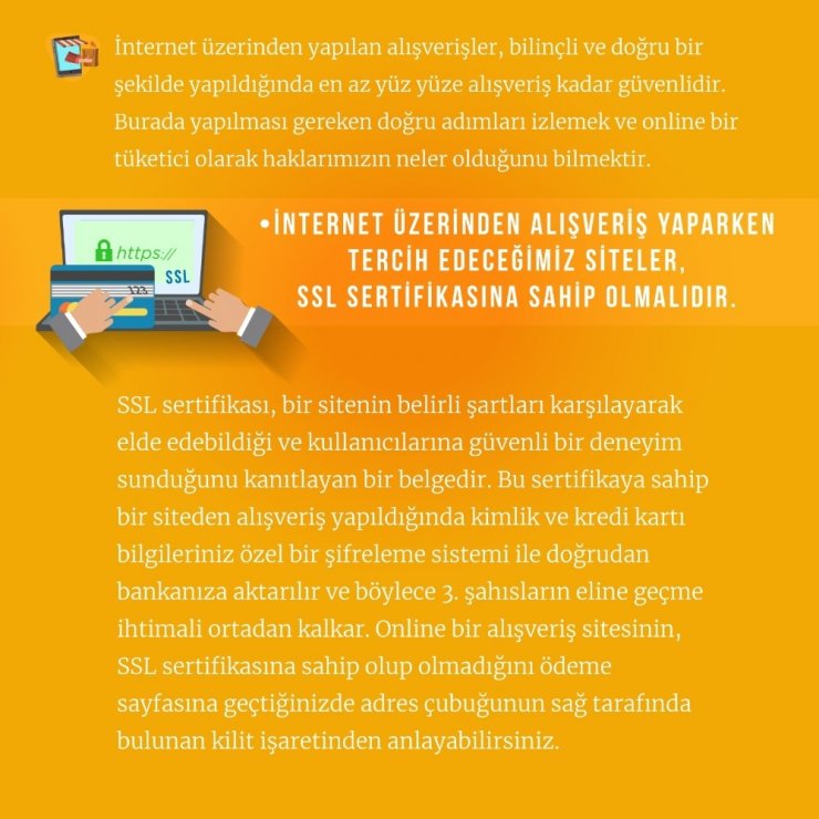 Korona virüsü tedbirleri çerçevesinde e-alışveriş tavsiyeleri