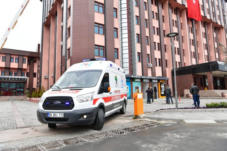 Mamak'ta hamileler için özel acil yardım ambulansı uygulaması başlatıldı